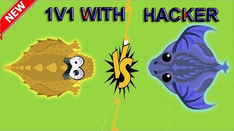 MOPE.IO // 1V1 Arena with hacker in mope.io
