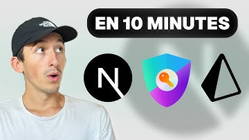 NEXT.JS + PRISMA + AUTH.JS : Setup parfait en 10 MINUTES !