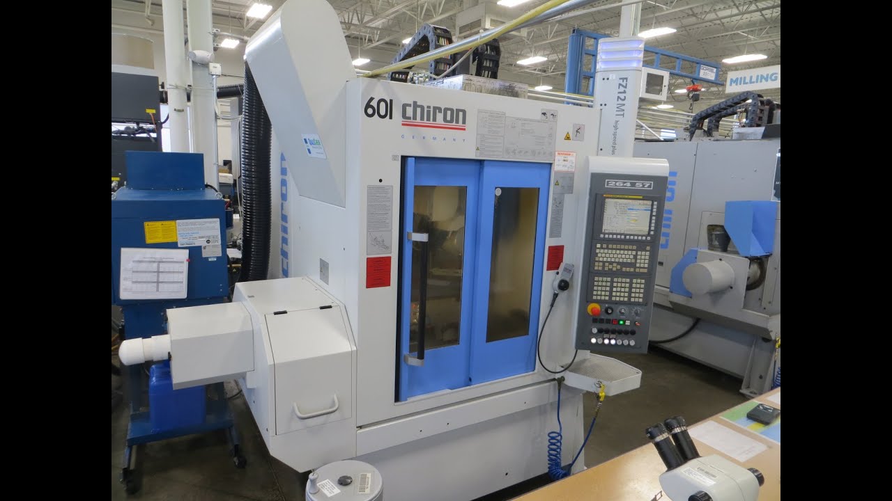 Chiron FZ12 MT High Speed Plus 5Axis CNC Vertical Machining Center