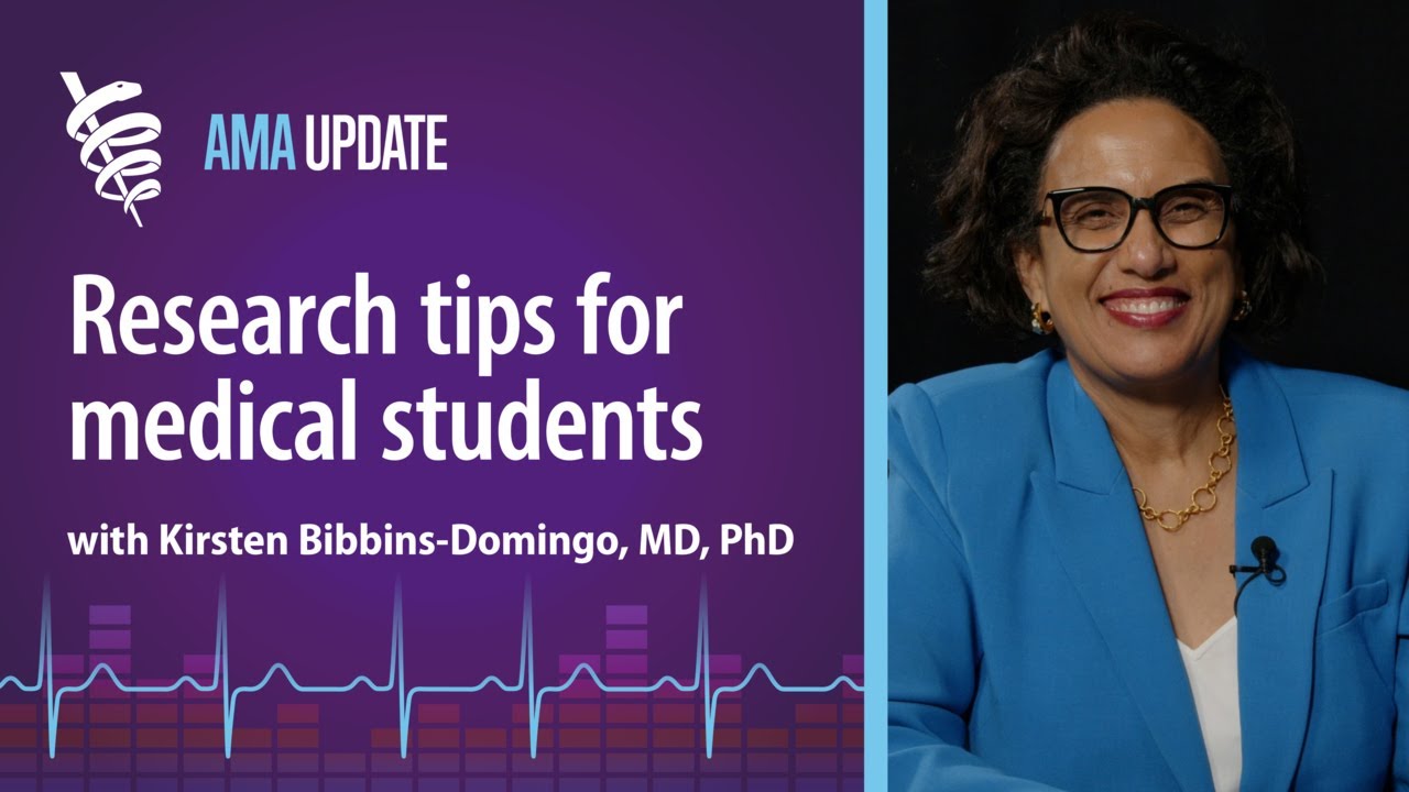 How to get started with research in medical school with Kirsten Bibbins-Domingo, MD, PhD