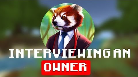 interviewing an OWNER of CraftersMC Skyblock