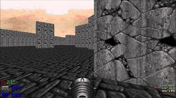 ZDoom - Escape.wad Doom Level MAP02