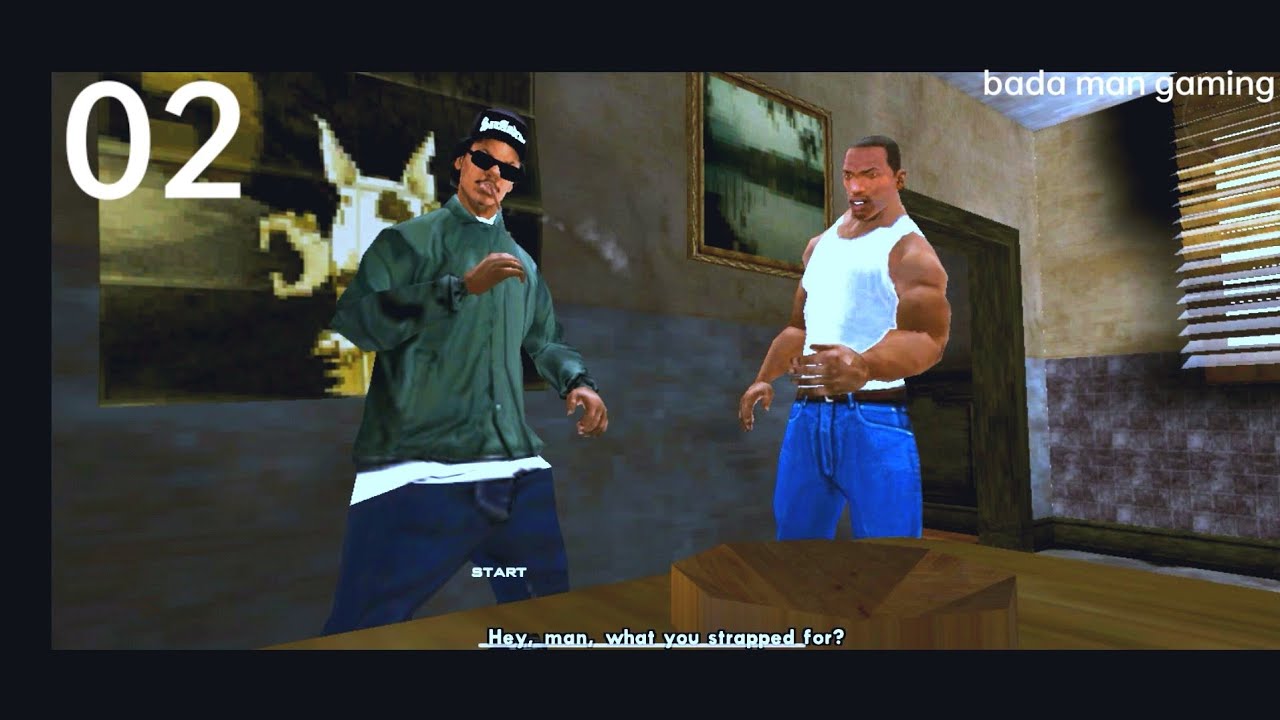 02.misson.gta San Andreas gameplay video bada man gaming. - YouTube