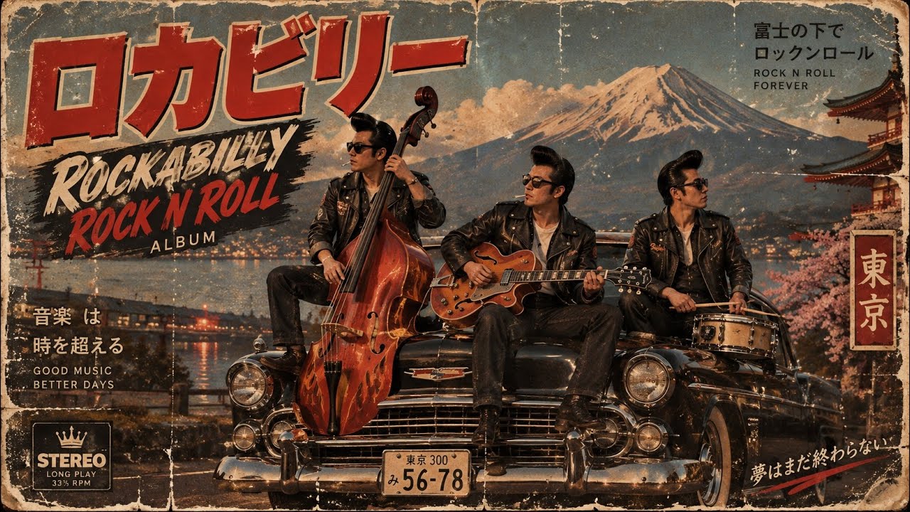 🎸Rock And Roll 踊りたくなる極上60年代ロカビリー・ベストヒット集