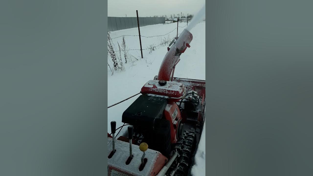  снегоуборщик FUJII SNOW ROTARY FSR700SL - YouTube
