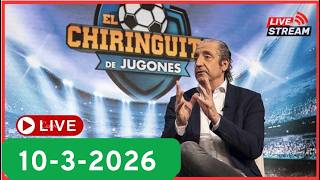 El Chiringuito De Jugones Hoy  Martes 10 De Marzo De 2026 En Vivo  Hd 1080