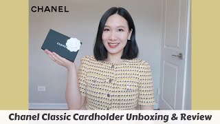 CHANEL CLASSIC CARD HOLDER UNBOXING & REVIEW: PRICE, WHAT FITS, FIRST  PURCHASE FROM A RESELLER 💛 