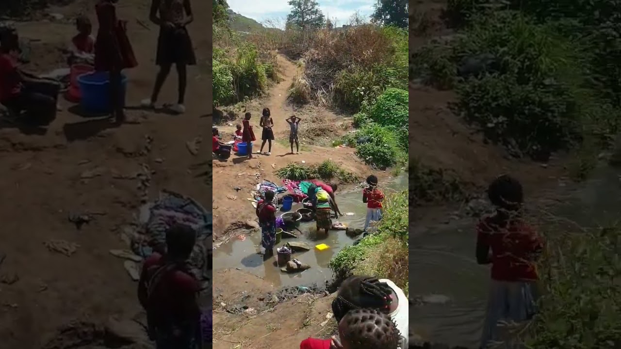 Realidade do posto administrativo de Zobúe. Moçambique= província  de Tete . sem água não há vida...