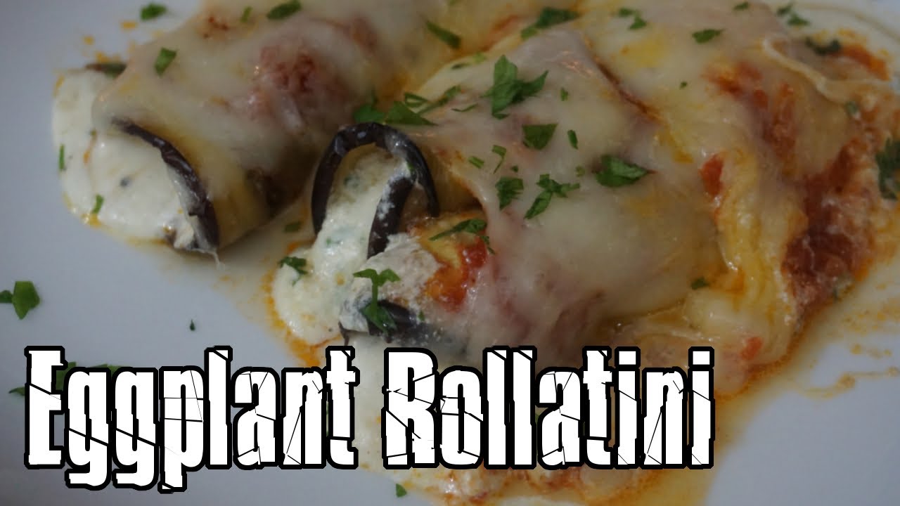 EASY Eggplant Rollatini Recipe Keto recipe YouTube