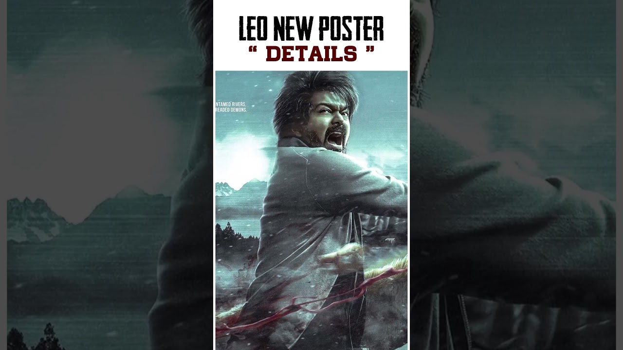 Leo New Poster Details 🔥 