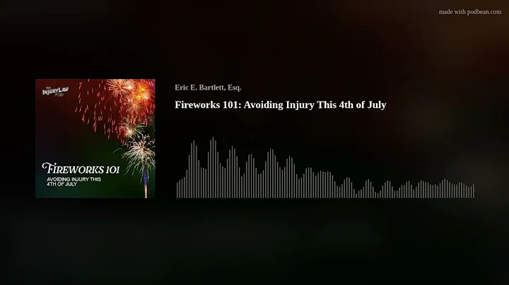 Fireworks 101: Avoiding Injury This 4th of July