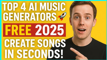 Top 4 Free AI Music Generators in 2025 | Create Songs with AI (Suno, Udio, Boomy, AIVA)
