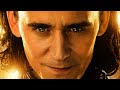 Loki main theme, but every time someone speaks it gets faster.