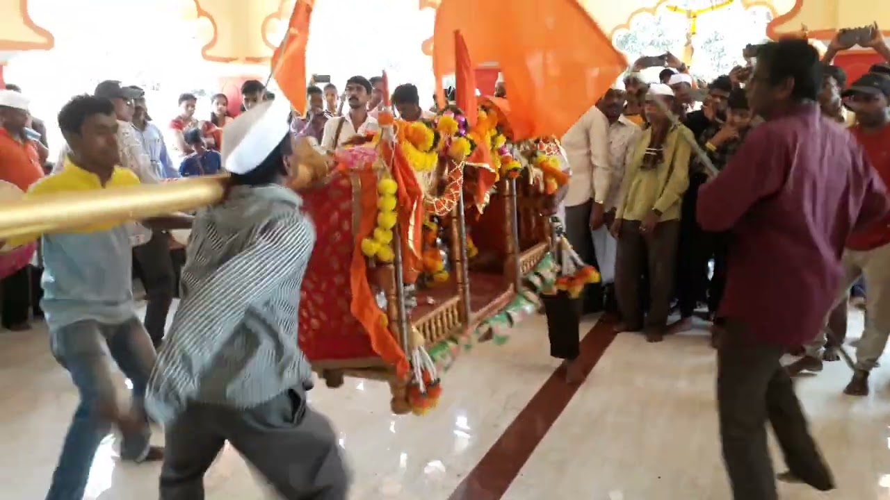 धूलवटिच्या  दिवशी पालखी नाचवली मंदिरात 2022 (😍 खेममानाई देवी मंदिर 🙏) Pangari #shimga #kokan #dapoli