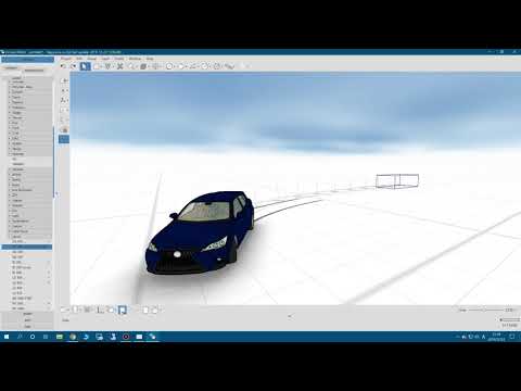 旋回する自動車の挙動（VirtualCrash TEST#3）