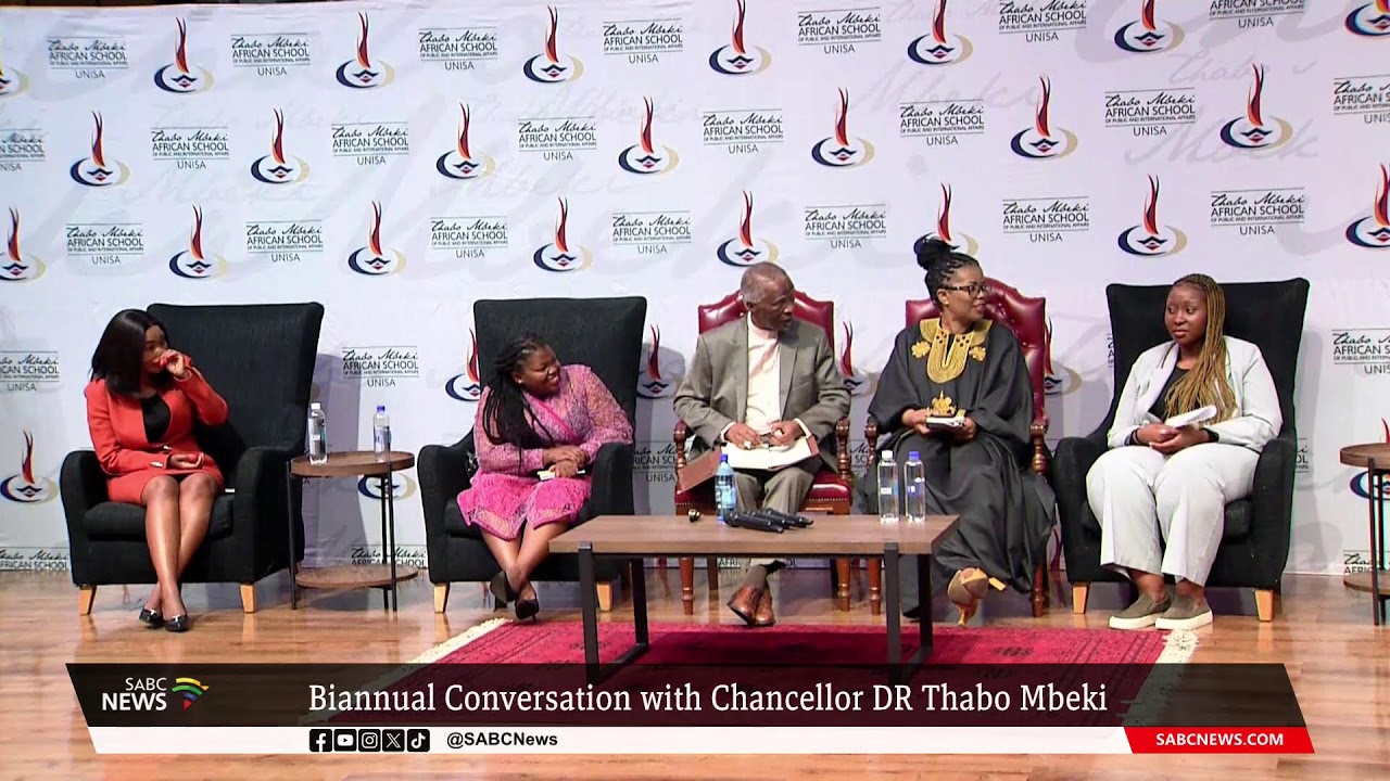 The biannual conversation with its Chancellor and former President Dr Thabo Mbeki