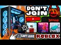Roblox GAMES That BREAK Your COMPUTER!? (DON'T JOIN)