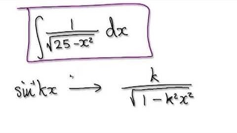 Video 1568 - Indefinite Integrals Examples - Part 2/2