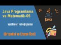 Java'da Veri Türleri ile ilgili video