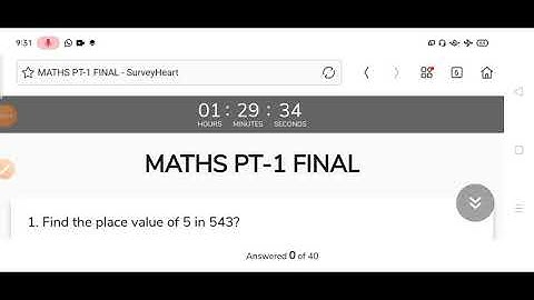 KV Sample question paper / Class 3 MATHS PT-1 / for kendriya vidyalaya students