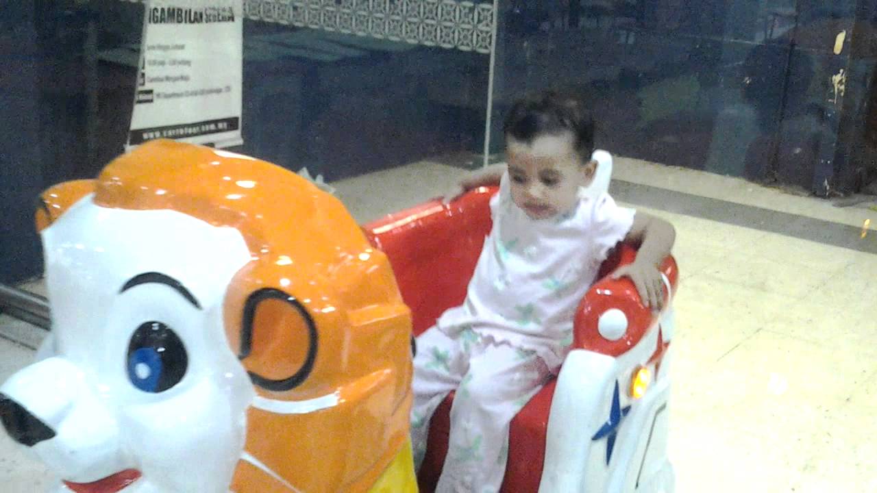 Hannah Damia & Kiddie Ride Game YouTube