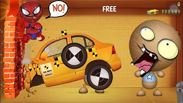 The Crash Test VS Spider Buddy - Kick The Buddy