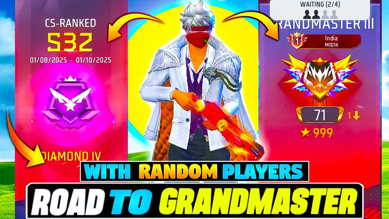 Finally grandmaster done ✅ with random players !!! cs rank push | Cs rank grandmaster push