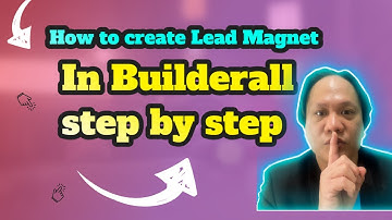 How to import your lead magnet template and upload your eBook inside the Builderall platform.