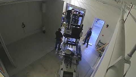 CT Scanner Installation Timelapse