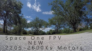 NEW Space One FPV 2205-2600KV S1220x Flyduino Kiss on Kiss