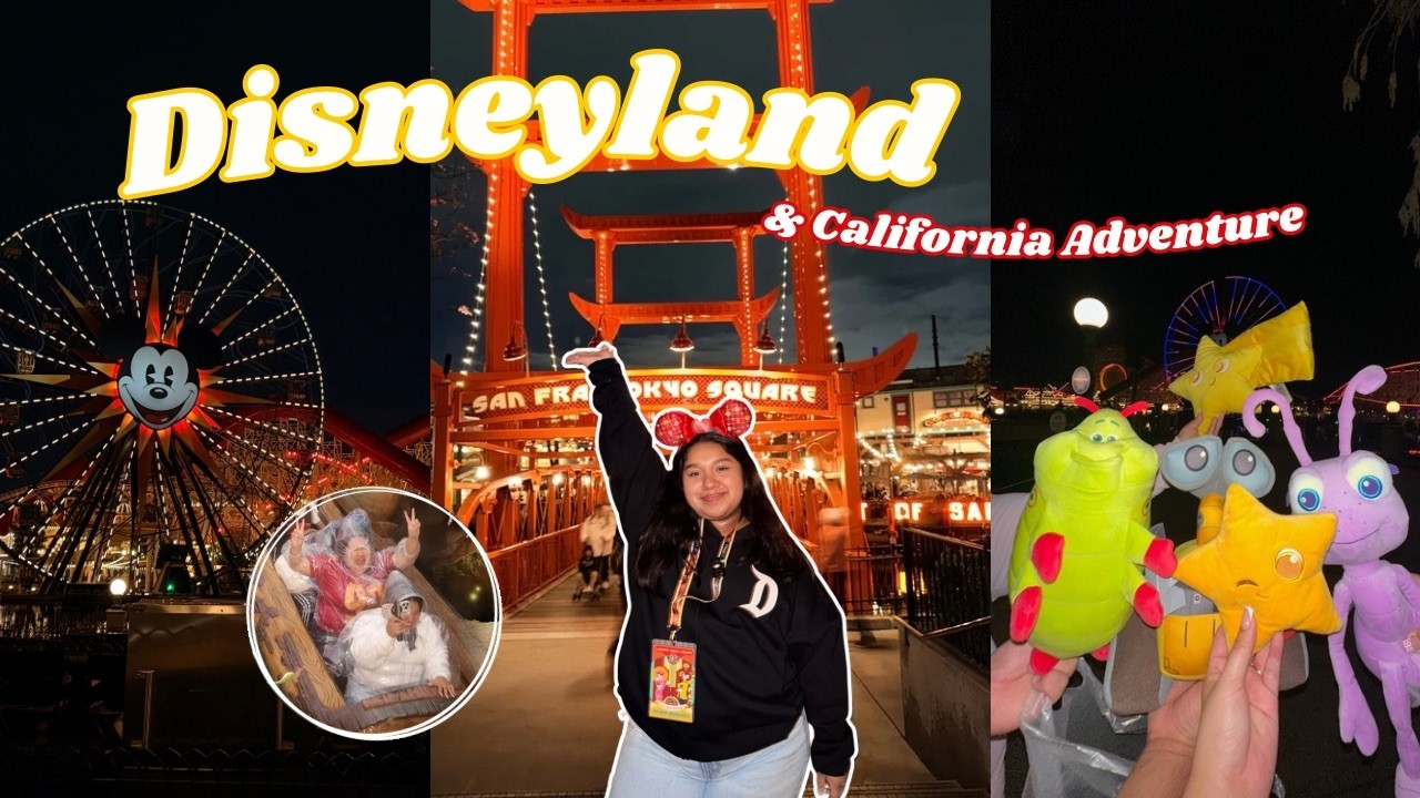 Un dia en *DISNEYLAND & CALIFORNIA ADVENTURE ✨!* | Lunar New Year Edition 🪭🧧