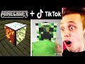 МАЙНКРАФТ + ТИК ТОК = ТРЕШ в Tik Tok