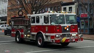 DCFD Engine 18 (Reserve) Responding 12-10-2025