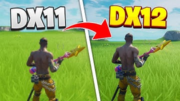 DirectX 11 vs DirectX 12 In Fortnite Chapter 2 Season 4! (What DX version is BEST for FPS?)