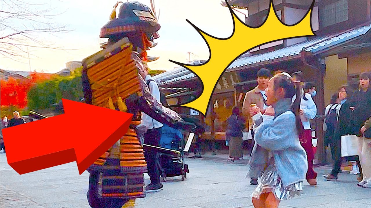 #38 SAMURAI Mannequin Prank in Kyoto Japan | Best Prank for Traveler Nice Reactions Kiyomizu Temple