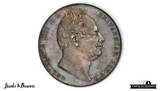 GREAT BRITAIN. Silver Crown Pattern, 1831. London Mint. William IV. PCGS PROOF-63.