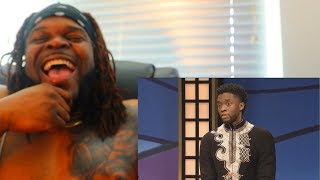 Black Jeapordy - Chadwick Boseman - Big Nard Reaction