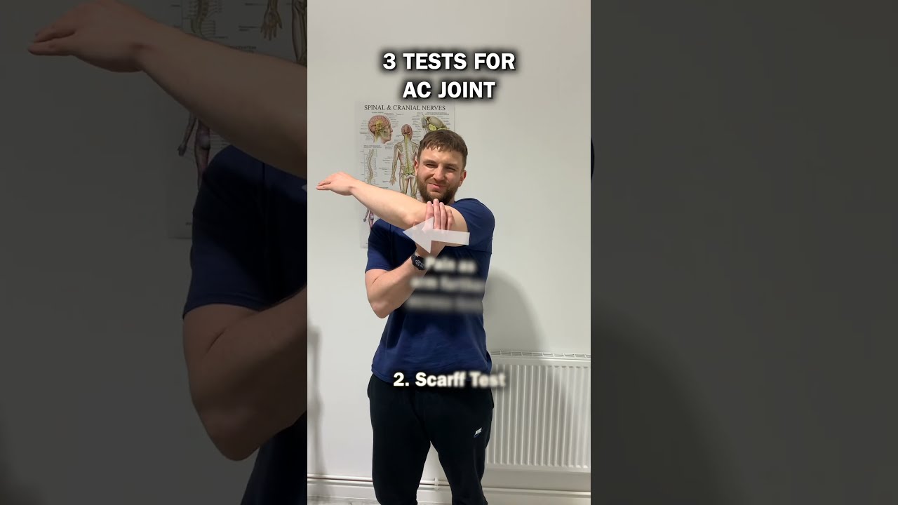 3 Tests For AC Joint Shoulder Pain 