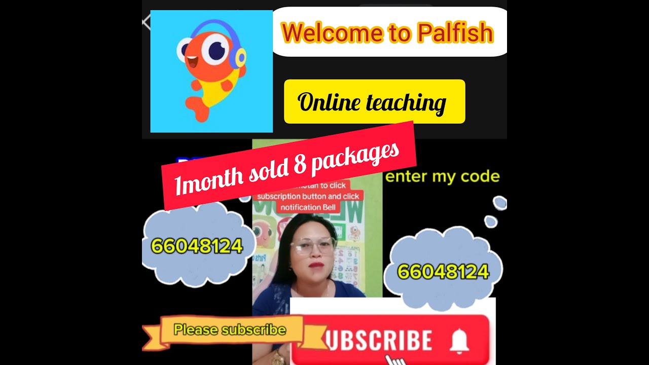 1 month online teaching in Palfish sold 8 packages - YouTube