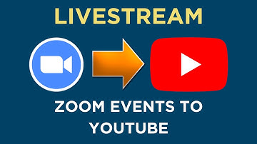 How to Live Stream you ZOOM events on YouTube. Updated Guide for 2022.