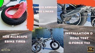 HEB Tires & Tannus Inserts Installation T42