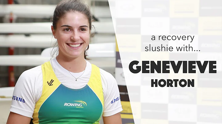 A recovery slushie with... Genevieve Horton