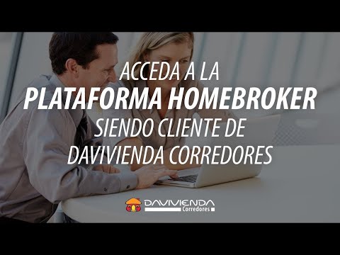 Acceda a la plataforma Homebroker siendo cliente de Davivienda Corredores I Davivienda Corredores - video from Davivienda Corredores