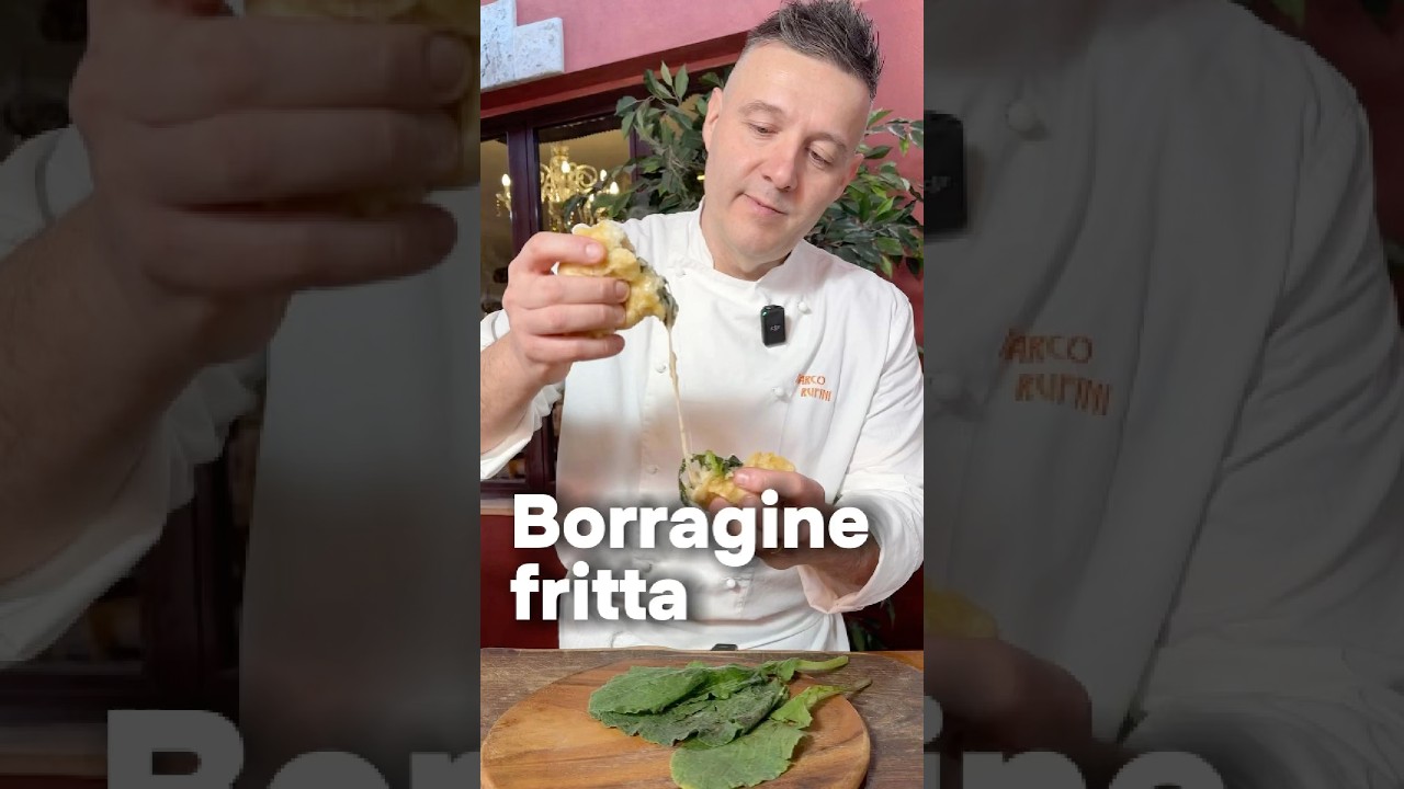 Fried Borage Leaves