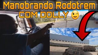 MANOBRANDO 9 EIXO NO DOLLY...manobra muito difícil + descarregamento