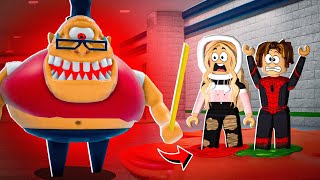 Escape EVIL Mr Stinky's Detention - Roblox Obby