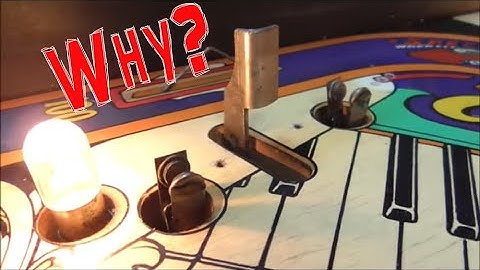 Touching Up And Repairing The Playfield Of A Bally 1976 Captain Fantastic Pinball Machine!