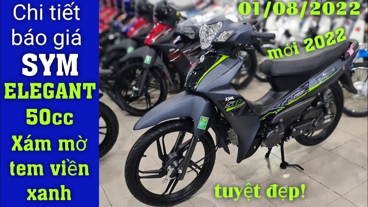 SYM ELEGANT 50CC 2020  Test Max Speed và Trải nghiệm vận hành  YouTube