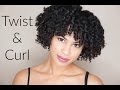 Natural Hair: Defined Twist &amp; Curl on Stretched Hair