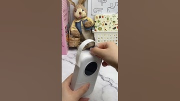 Using the phomemo label maker to organize the little nook on my counter🎀#organizedhome #desksetup